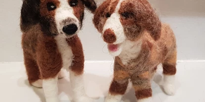 Händler - Klagenfurt - gefilzte Hunde - Filz & Kraut