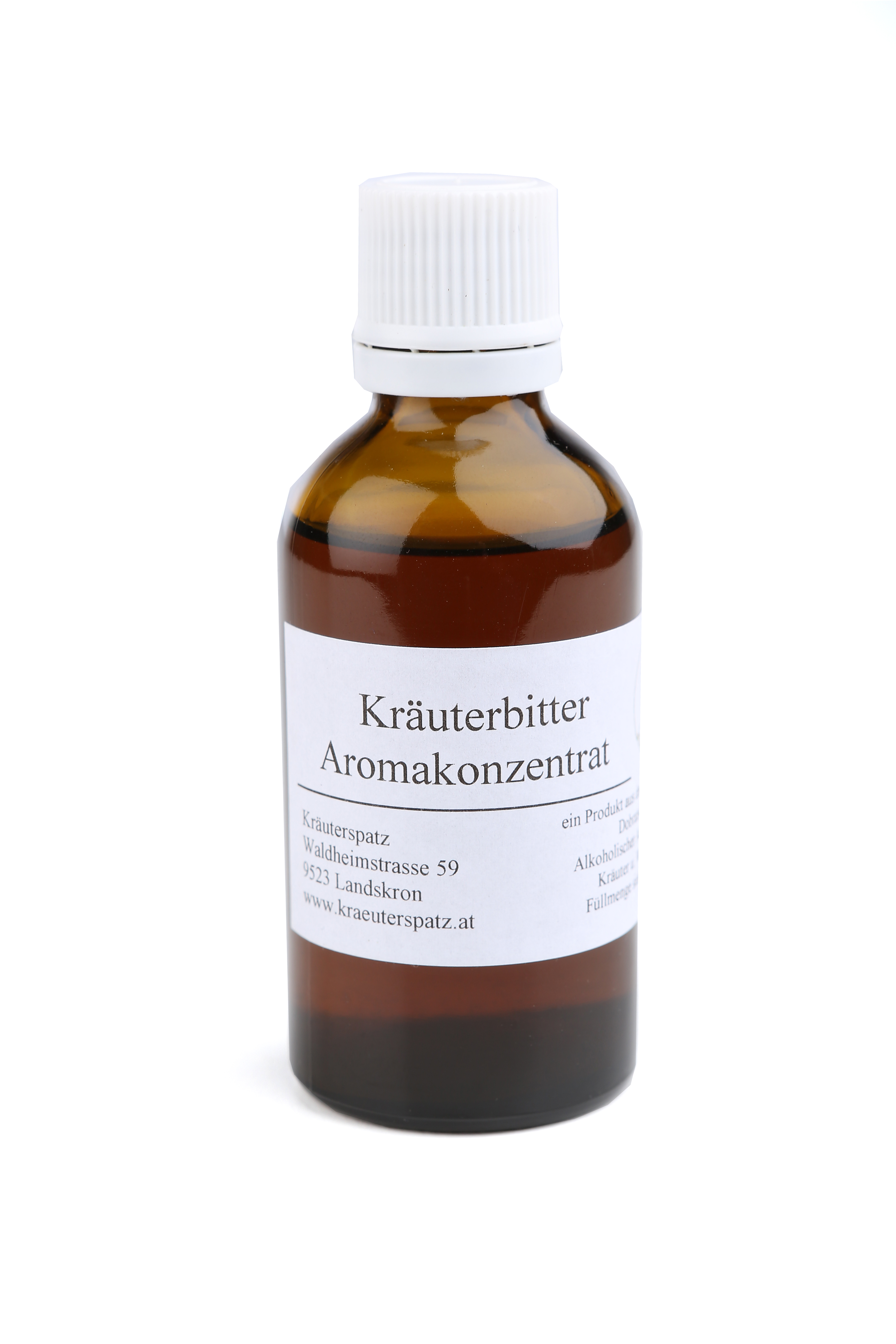 Kräuterspatz Produkt-Beispiele Kräuterbitter
