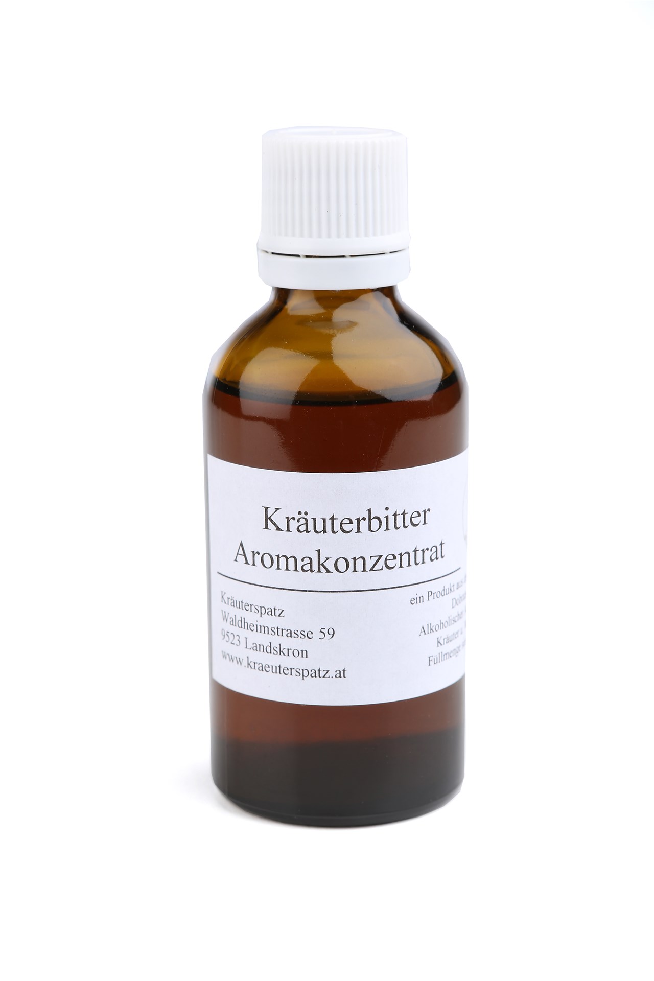 Kräuterspatz Produkt-Beispiele Kräuterbitter