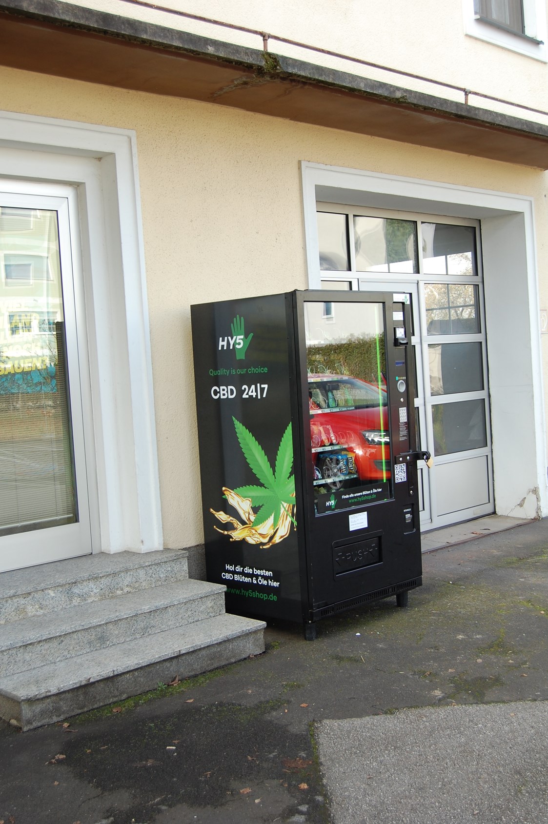 Unternehmen: CBD Automat Dietachdorf 4407, Ennserstraße 95 - Hy5 Shop | CBD Online Shop | Express Lieferservice | Automaten
