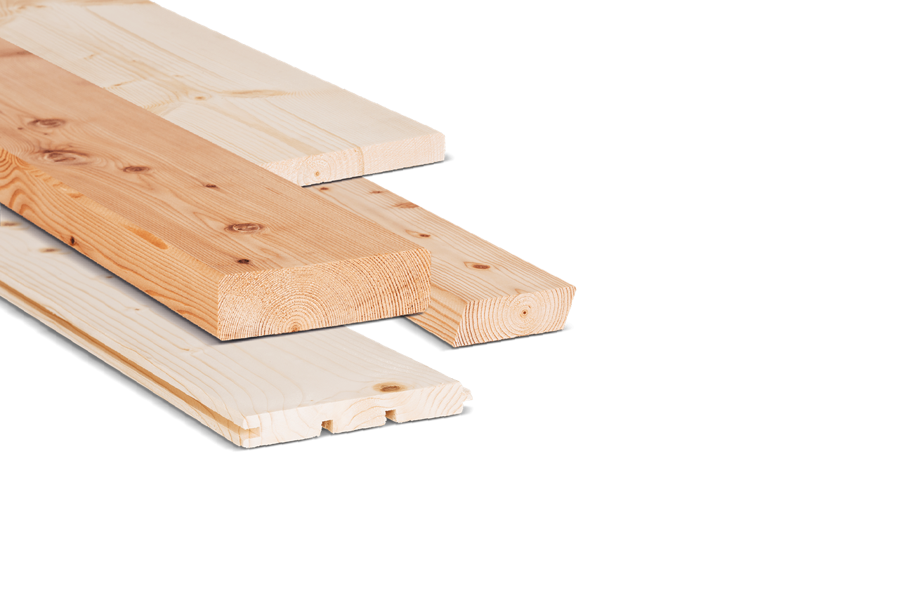 Sägewerk / Hobelwerk Seebacher Produkt-Beispiele Hobelware