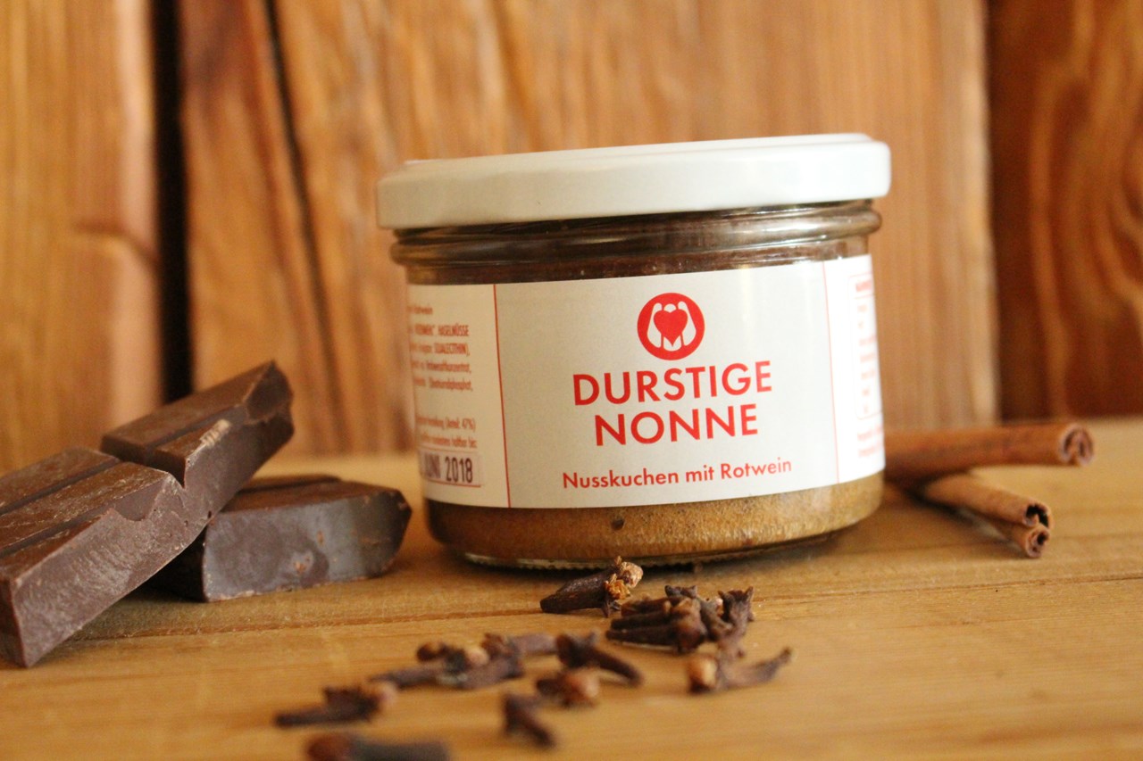 Backen mit Herz e.U.  Produkt-Beispiele Durstige Nonne