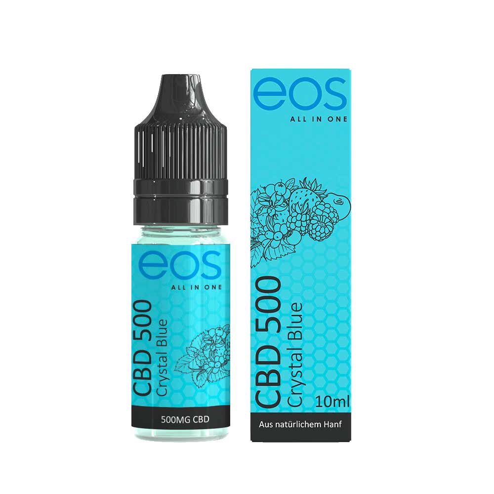 Händler - Zahlungsmöglichkeiten: Sofortüberweisung - Salzburg-Stadt Altstadt - eos CBD Liquid 500 mg Crystal Blue - Hemphaven.eu