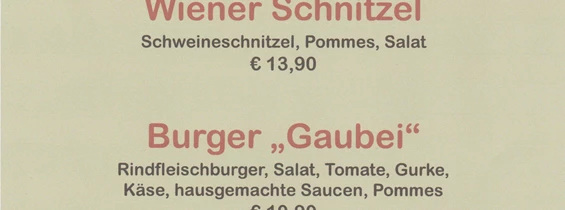 Wirtshaus: Gasthof Linde