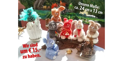 Händler - PLZ 9020 (Österreich) - Bio-Filzhasen - NaturKunstShop