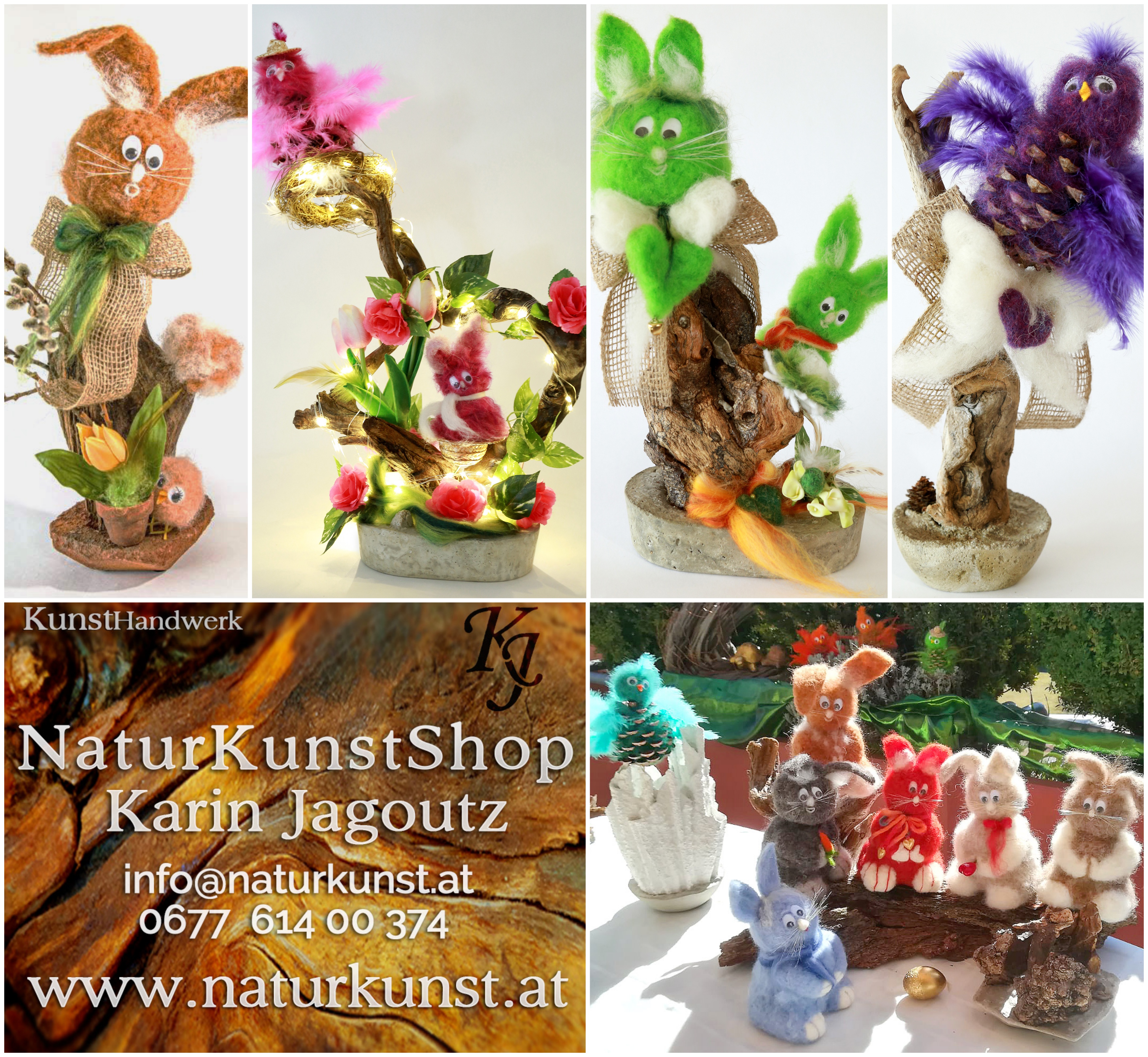 Händler - Bezirk Klagenfurt - Unterschiedlichste Gestecke - NaturKunstShop