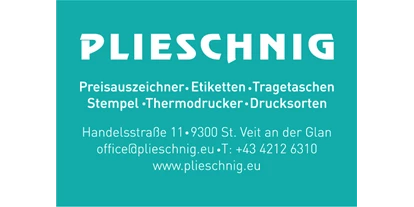 Händler - 100 % steuerpflichtig in Österreich - Weitensfeld (Liebenfels) - Plieschnig Vertriebs GmbH
