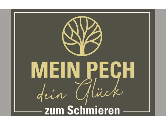 Direktvermarkter: Logo - Mein Pech - dein Glück