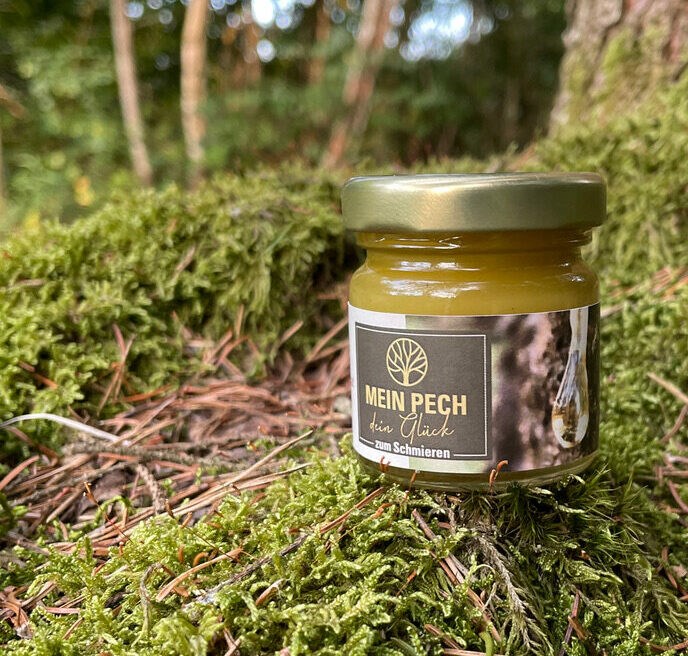 Mein Pech - dein Glück Produkt-Beispiele Pechsalbe