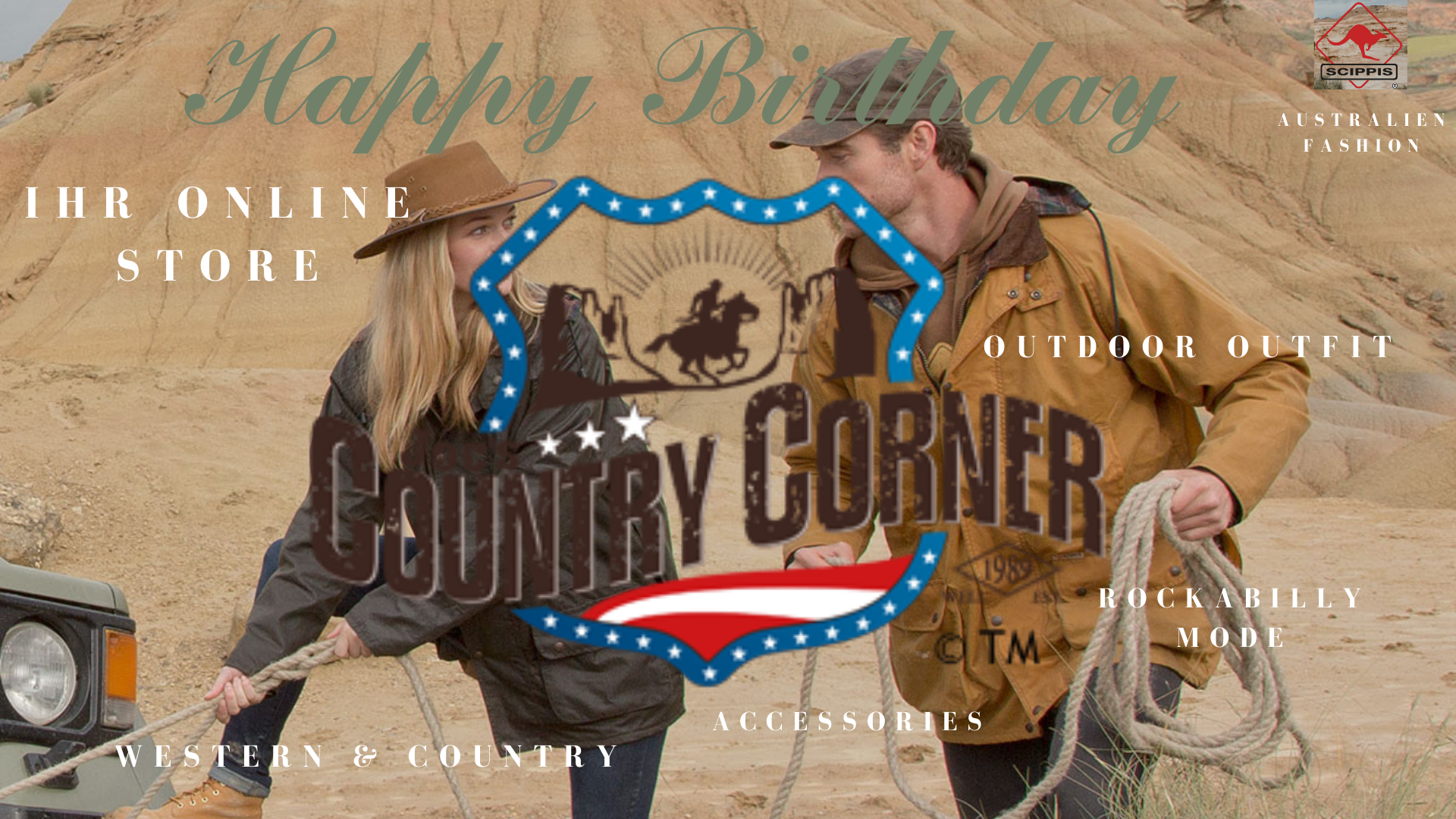 Artikel: ❣ Hast du auf ein Geschenk vergessen - kein Problem - melde dich bei uns, wir helfen dir gerne! Innerhalb einer Stunde bekommst du deinen Gutschein ❣ 

❣ So könnte dein Gutschein aussehen 💌 Wir gestalten ihn, nach deinen Vorstellungen ❣

❣ Wir freuen uns auf dich ❣

Schick uns eine Nachricht auf WhatsApp - +43 (0) 664 311 55 45 - du bekommst einen Code - bezahlst im Onlineshop und der Gutschein wird per E-Mail an dich versendet.

JOC’S COUNTRY CORNER
IHR ONLINESHOP FÜR

WESTERN & COUNTRY | 
OUTDOOR OUTFIT | 
ROCKABILLY MODE |

Neu!!
SCIPPIS - AUSTRALIEN FASHION

#geschenk #gutschein #gutscheincode
#Riding #reitermantel #reiter
#westernwear #westernfashion #westernstore
#rockabilly # vintage #vintagefashion #50sstore #accessories
#outdoor #graz #wien #Österreich #Deutschland #slovenia #marburg #laibach
#kroatien #magaskar

 - IHR ONLINESHOP FÜR WESTERN & COUNTRY| OUTDOOR OUTFIT | ROCKABILLY MODE   NEU! SCIPPIS - AUSTRALIEN FASHION