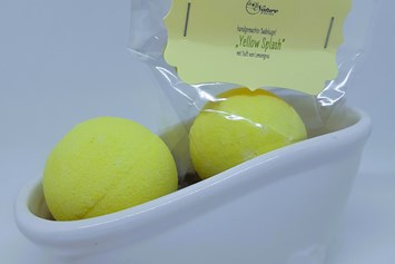 Artikel: Badekugel "Yellow Splash" - Badekugel "Yellow Splash"