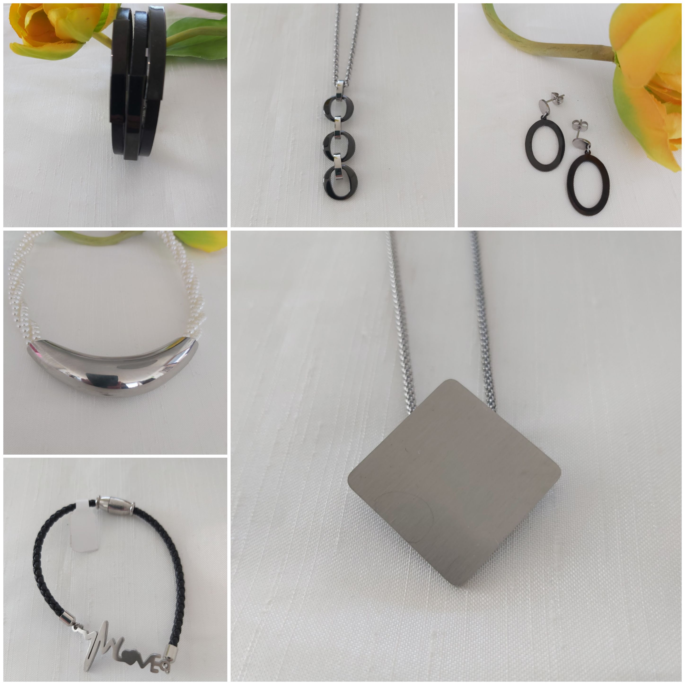 Anja Micheelsen Produkt-Beispiele Edelstahlschmuck