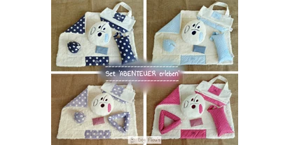 Händler - Industrieviertel - Hundezubehör Set: Bio Hundedecke mit wasserabweisender Seite, inkl. Tasche; Duftkissen für Hunde mit Lavendel oder Zirbe, Öko Wasserspielzeug für Hunde - Dog Filou's