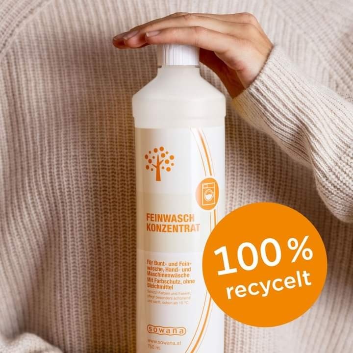 Sowana Beraterin Sonja Fischwenger Wals-Siezenheim/Salzburg-Umgebung Produkt-Beispiele ÖKO-Reiniger 100% Recycelt 