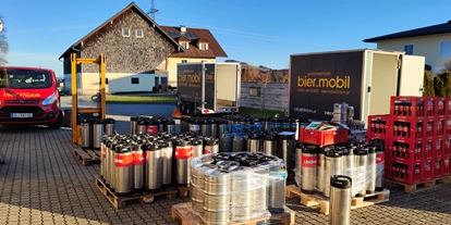 Händler - PLZ 5161 (Österreich) - Zurückschreiben im Lager vom Stefanieball Seekirchen - bier.mobil Getränkehandel