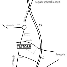Unternehmen: Anfahrt - TBT – Tor & Brandschutztechnik GmbH