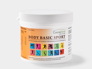 Cosmoterra Ernährungsberatung - Sabine Steinwender Produkt-Beispiele Body Basic Sport
