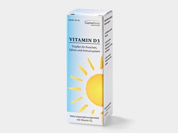 Cosmoterra Ernährungsberatung - Sabine Steinwender Produkt-Beispiele Vitamin D3