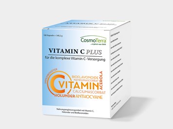 Cosmoterra Ernährungsberatung - Sabine Steinwender Produkt-Beispiele Vitamin C Plus