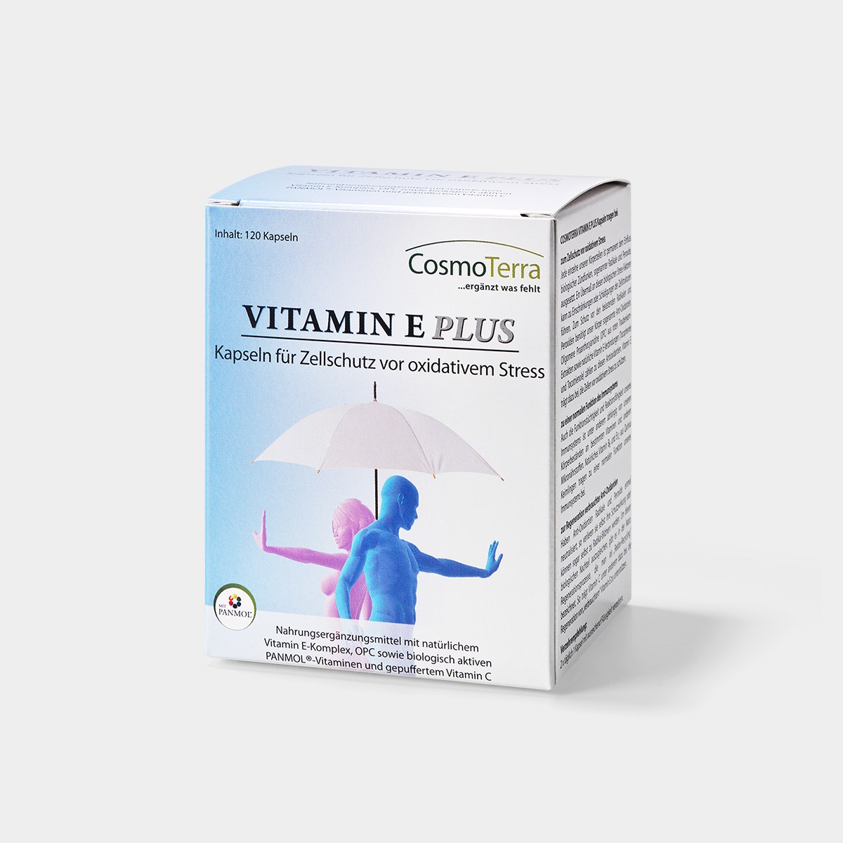 Cosmoterra Ernährungsberatung - Sabine Steinwender Produkt-Beispiele Vitamin E Plus