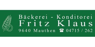 Händler - Bezirk Hermagor - Bäckerei-Konditorei Fritz Klaus GmbH