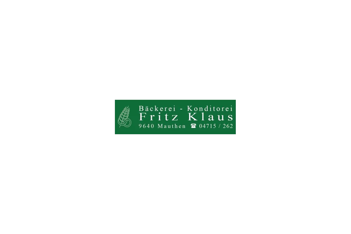 Unternehmen: Bäckerei-Konditorei Fritz Klaus GmbH