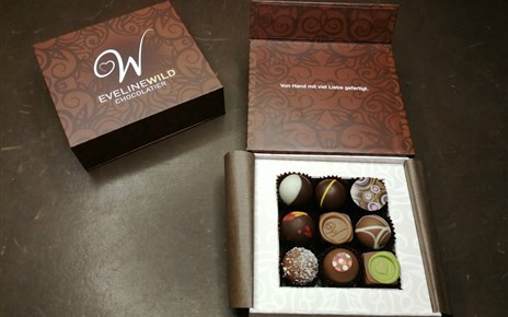 Der WILDe EDER Produkt-Beispiele Schokogenuss von Eveline Wild