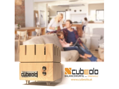 Unternehmen: CUBEOLO - BALANCEWÜRFEL aus Zirbenholz - ODT Vertriebs GmbH