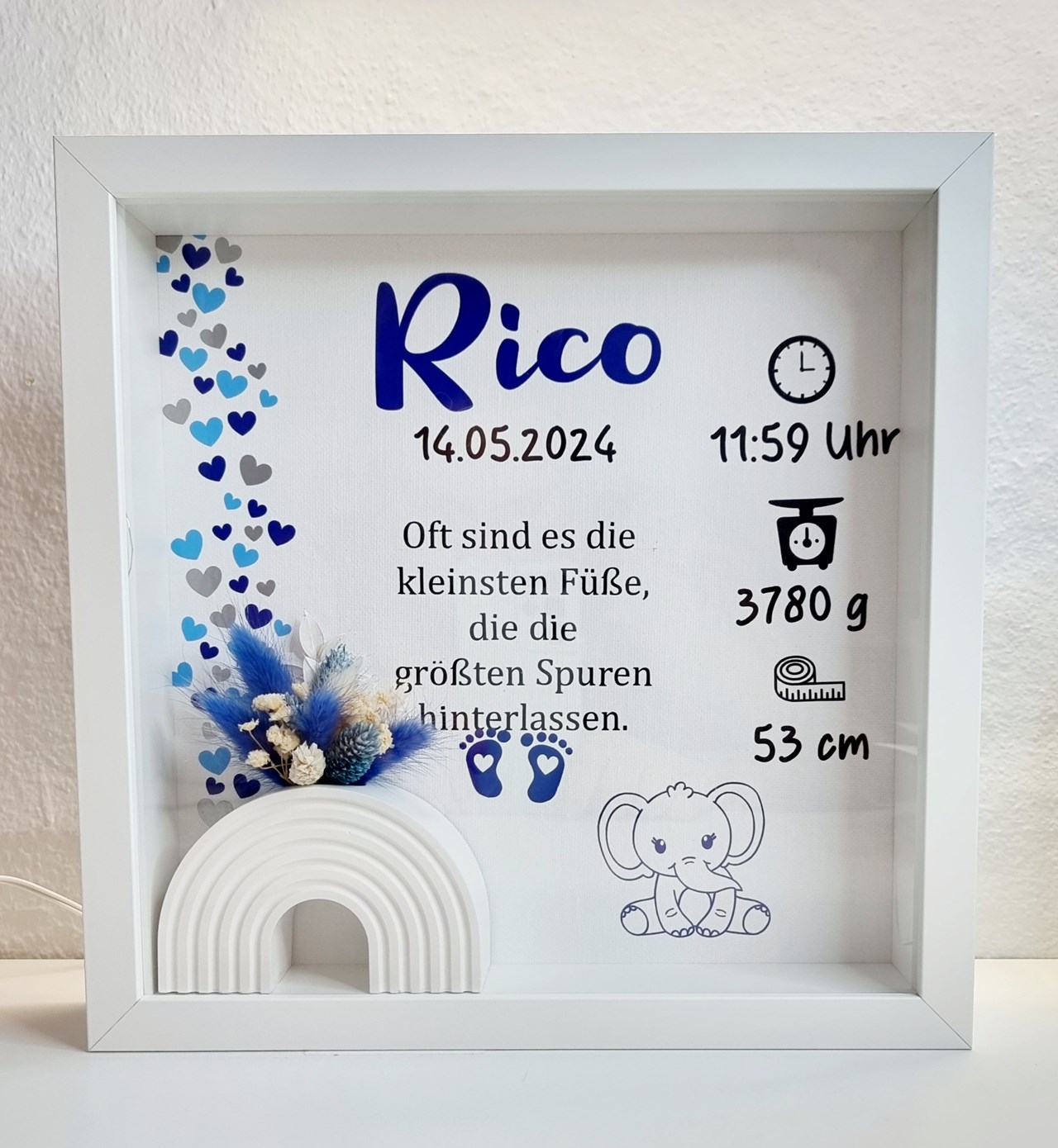 Frau Dekokram Produkt-Beispiele Geschenke zur Geburt