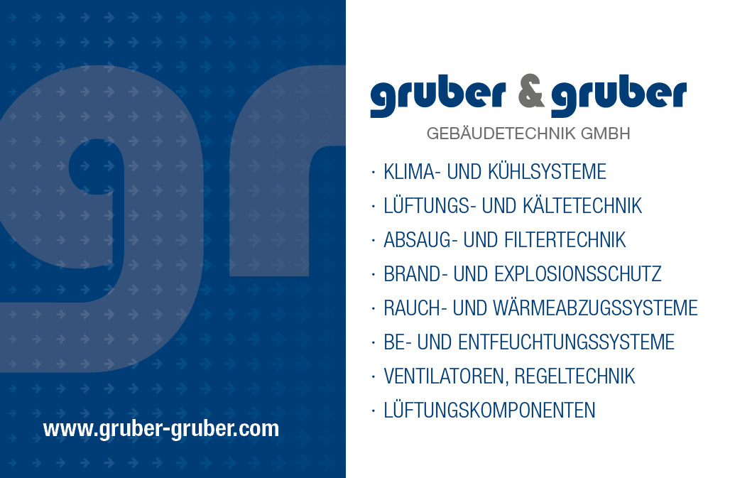 Händler - PLZ 4511 (Österreich) - Gruber & Gruber Gebäudetechnik GmbH ist Ihr Fachbetrieb für Lüftungs-, Klima- und Kältetechnik. Geschäftsführer und Inhaber ist Jürgen Gruber. Von unserem Standort in der Ennser Straße 83 in Dietach betreuen wir private, gewerbliche und industrielle Projekte in Steyr und rund 70 Kilometer im Umkreis.

Benötigen Sie eine Lüftungsanlage mit passender Luftführung, eine Split- oder Multisplit-Klimaanlage oder Unterstützung bei Engineering, Anlagenplanung und Kalkulation? Wir klären den Bedarf, stimmen die Technik auf Ihr Gebäude ab und begleiten die vereinbarte Umsetzung bis zur Inbetriebnahme.

Unser Einsatzgebiet umfasst insbesondere Steyr und Steyr-Land sowie den Raum Enns, Linz, Wels und Amstetten. Der Unternehmensstandort ist Dietach; wir planen und montieren bei Ihnen vor Ort.

Projekt besprechen und Angebot anfragen · +43 7252 25 610 - Gruber & Gruber Gebäudetechnik GmbH