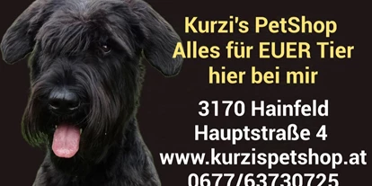 Händler - Kaumberg (Kaumberg) - Kurzi´s PetShop