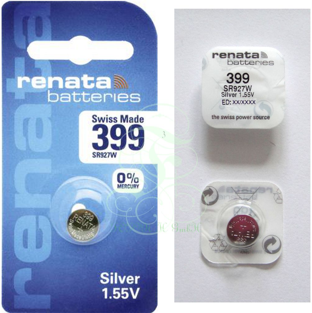Händler - Wien-Stadt - Renata Uhrenbatterie 399 SR57W SR927W SG7 LR57, 1er Pack - BestCommerce BCV e.U. Renata Uhrenbatterie 399 SR57W SR927W SG7 LR57, 1er Pack