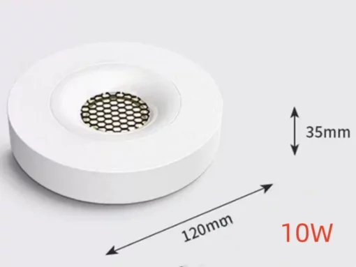 Artikel: Ultradünne 3,5 cm COB-Led Deckenlampe – blendfrei, modisch, ideal für Wohnzimmer, Flur & Zuhause Rund Weiß 10W - Ultradünne 3,5 cm COB-Led Deckenlampe – blendfrei, modisch, ideal für Wohnzimmer, Flur & Zuhause