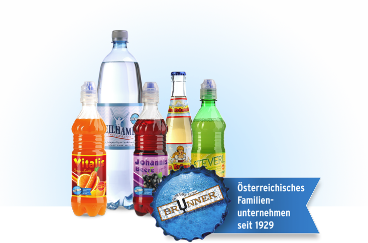 Getränke Brunner GesmbH Produkt-Beispiele Getränke