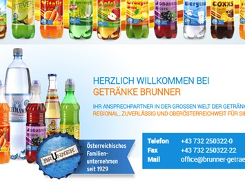 Getränke Brunner GesmbH Produkt-Beispiele 