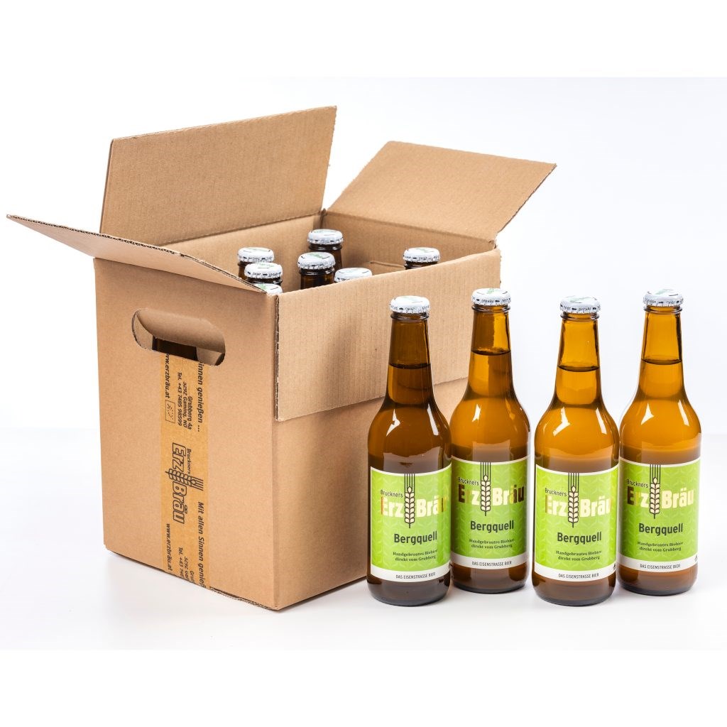 Bruckners Bierwelt - Erzbräu Produkt-Beispiele Bio Bergquell