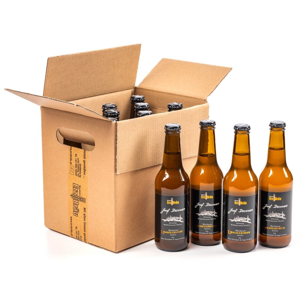 Bruckners Bierwelt - Erzbräu Produkt-Beispiele 1.Wachauer Marillenbier*
