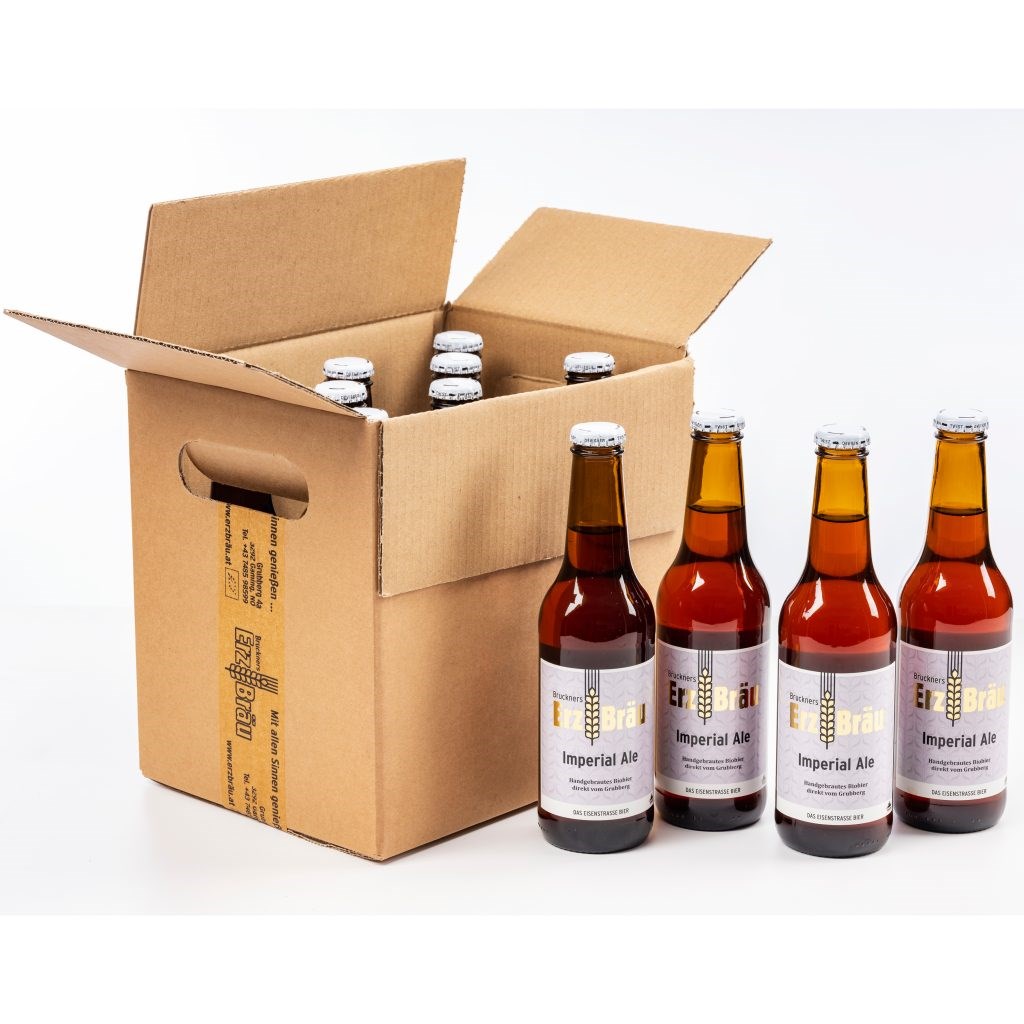 Bruckners Bierwelt - Erzbräu Produkt-Beispiele Bio Imperial Ale