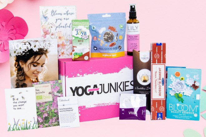 Yoga Junkies  Produkt-Beispiele Yoga Lifestyle Box