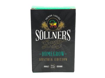 INN.CBD Produkt-Beispiele    Söllners Premium Cannabis Homegrow Austria Edition 2,5 Gramm