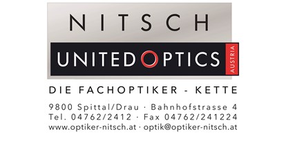 Händler - Gutscheinkauf möglich - Millstatt - NITSCH United Optics
