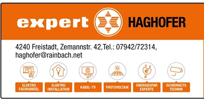 Händler - Produkt-Kategorie: Elektronik und Technik - Tischberg (Hirschbach im Mühlkreis) - Expert Haghofer