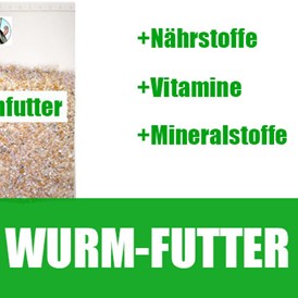Unternehmen: Unser Wurmfutter bietet alle Nährstoffe, Vitamine, Spurenelemente und Mineralstoffe, welche Würmer für ein gesundes Leben benötigen - Alpenwurm