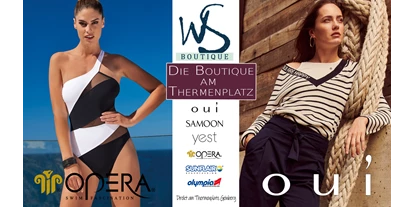 Händler - Utzenaich - WS BOUTIQUE, Die Boutique am Thermenplatz - WS BOUTIQUE