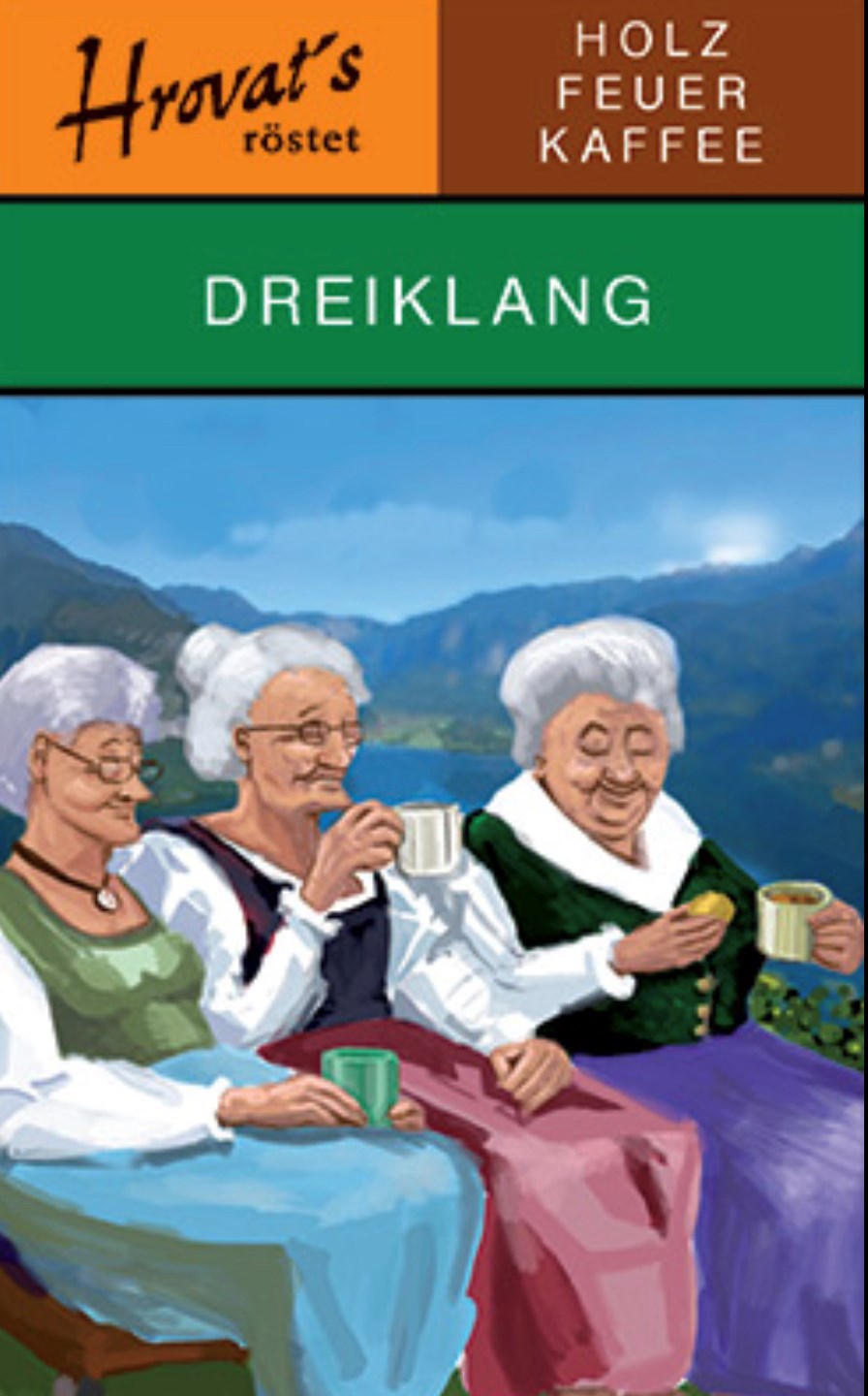 Hrovat‘s ein Stück Bad Ischl Produkt-Beispiele Dreiklang Kaffee