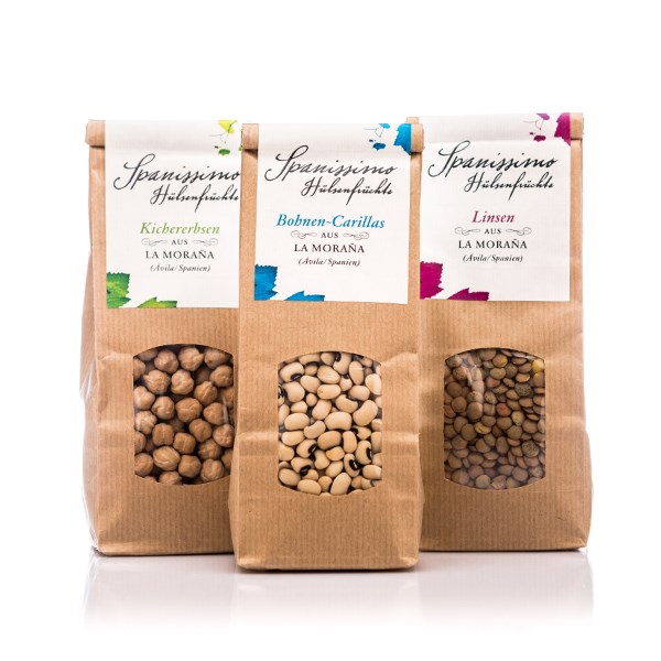 spanissimo Produkt-Beispiele Hülsenfrüchte