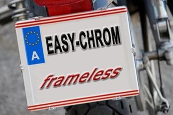 META CHROM® Kennzeichenhalter - META CHROME plate holder Austria