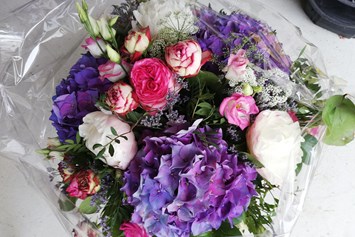 Unternehmen: Strauß rosa lila - Florentina Blumen, 