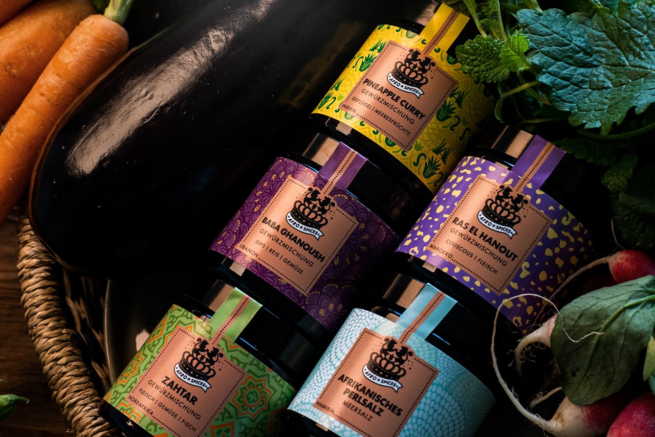 Afro Coffee Produkt-Beispiele AFRO Spices