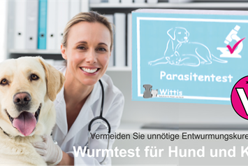 Unternehmen: Wurmtest für Hunde und Katzen - Wittis-Tiernahrung GmbH